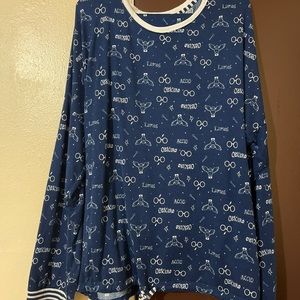 Womens Harry Potter Pj set